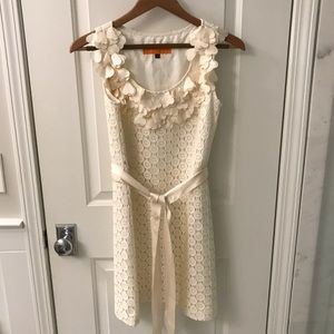 Cynthia Steffe white dress.  Size 4.